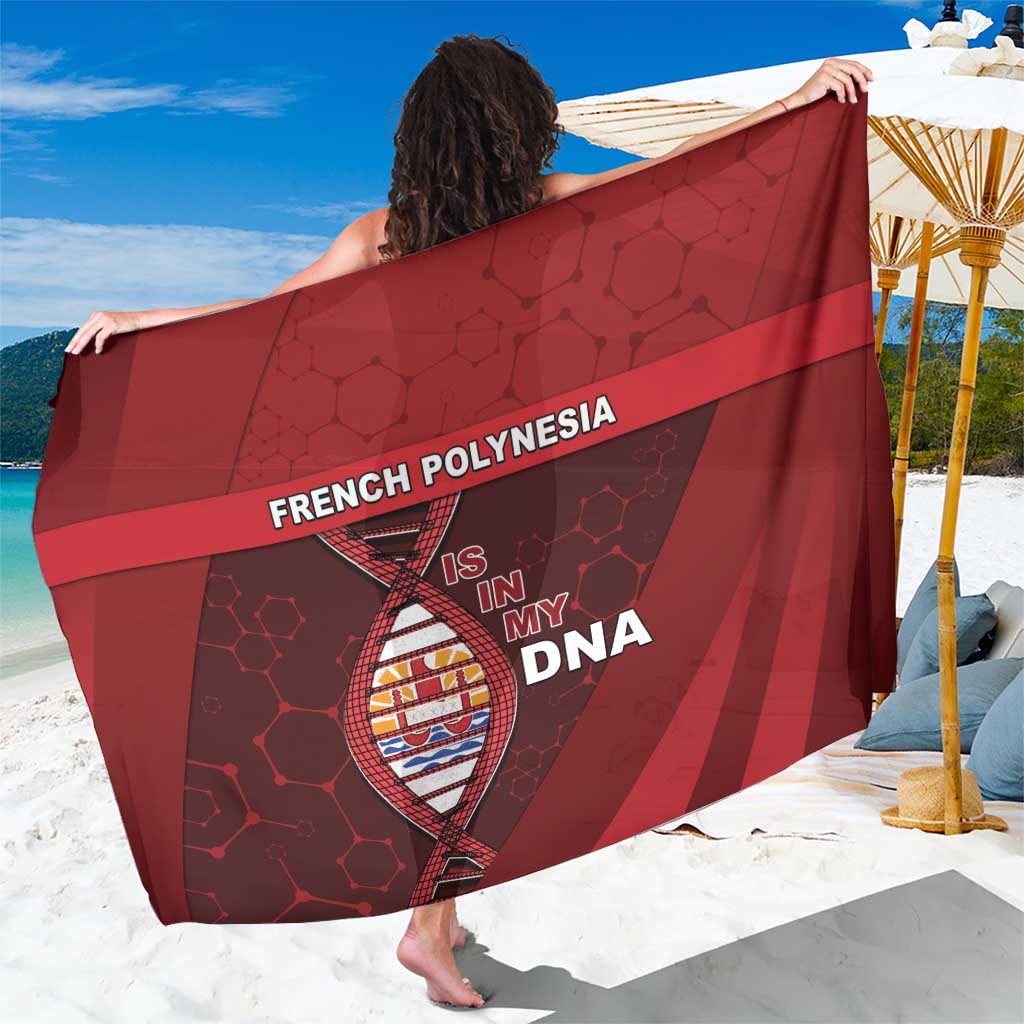 French Polynesia Is In My DNA Sarong - Polynesian Pride