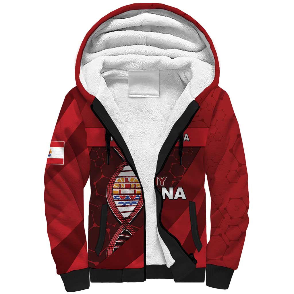 French Polynesia Is In My DNA Sherpa Hoodie - Polynesian Pride