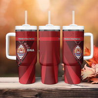 French Polynesia Is In My DNA Tumbler With Handle - Polynesian Pride