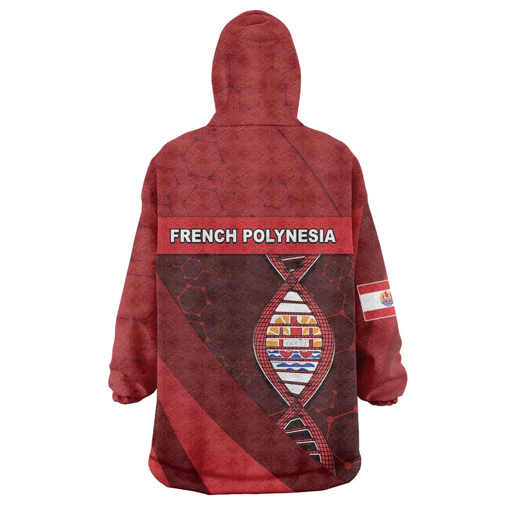 French Polynesia Is In My DNA Wearable Blanket Hoodie - Polynesian Pride