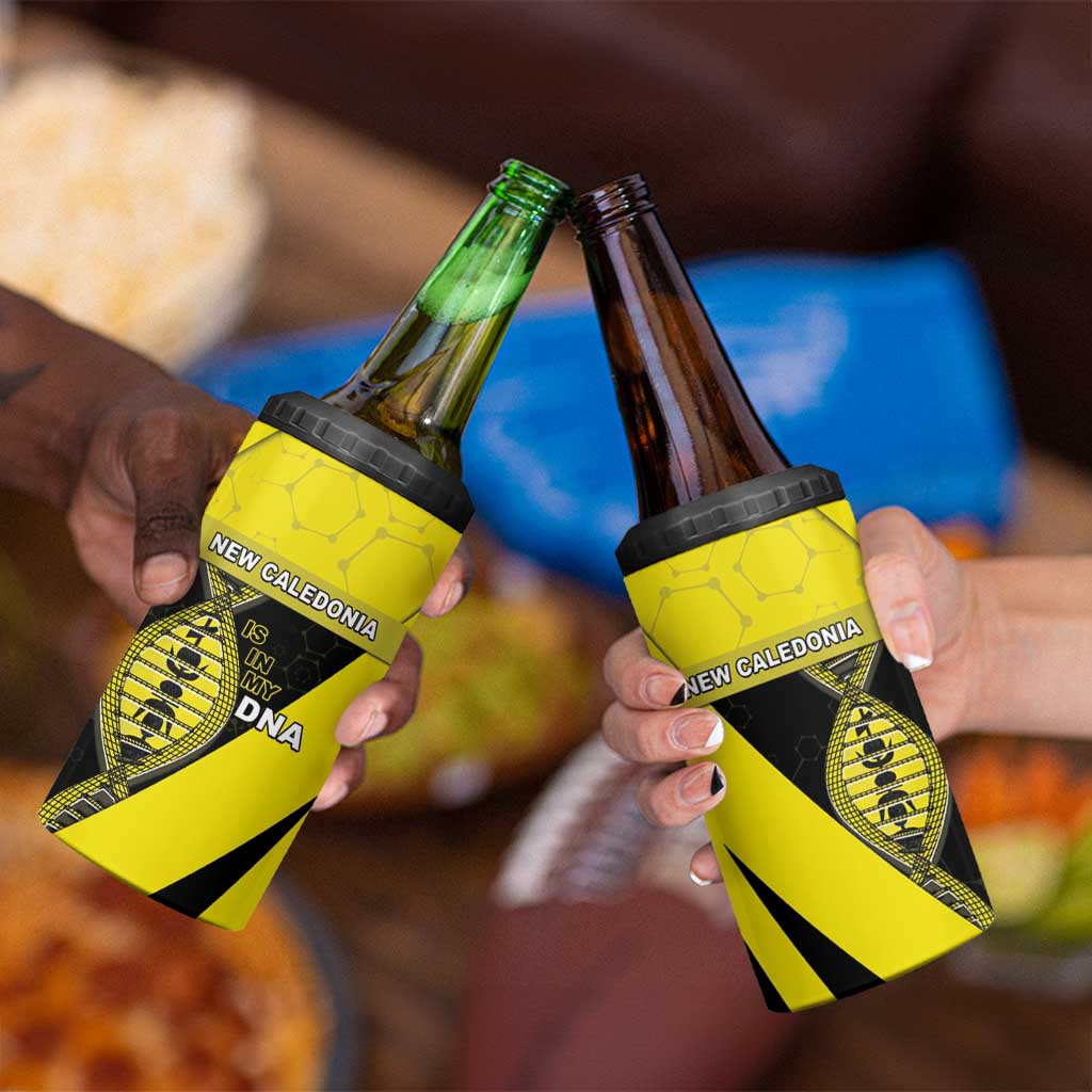 New Caledonia Is In My DNA 4 in 1 Can Cooler Tumbler - Polynesian Pride