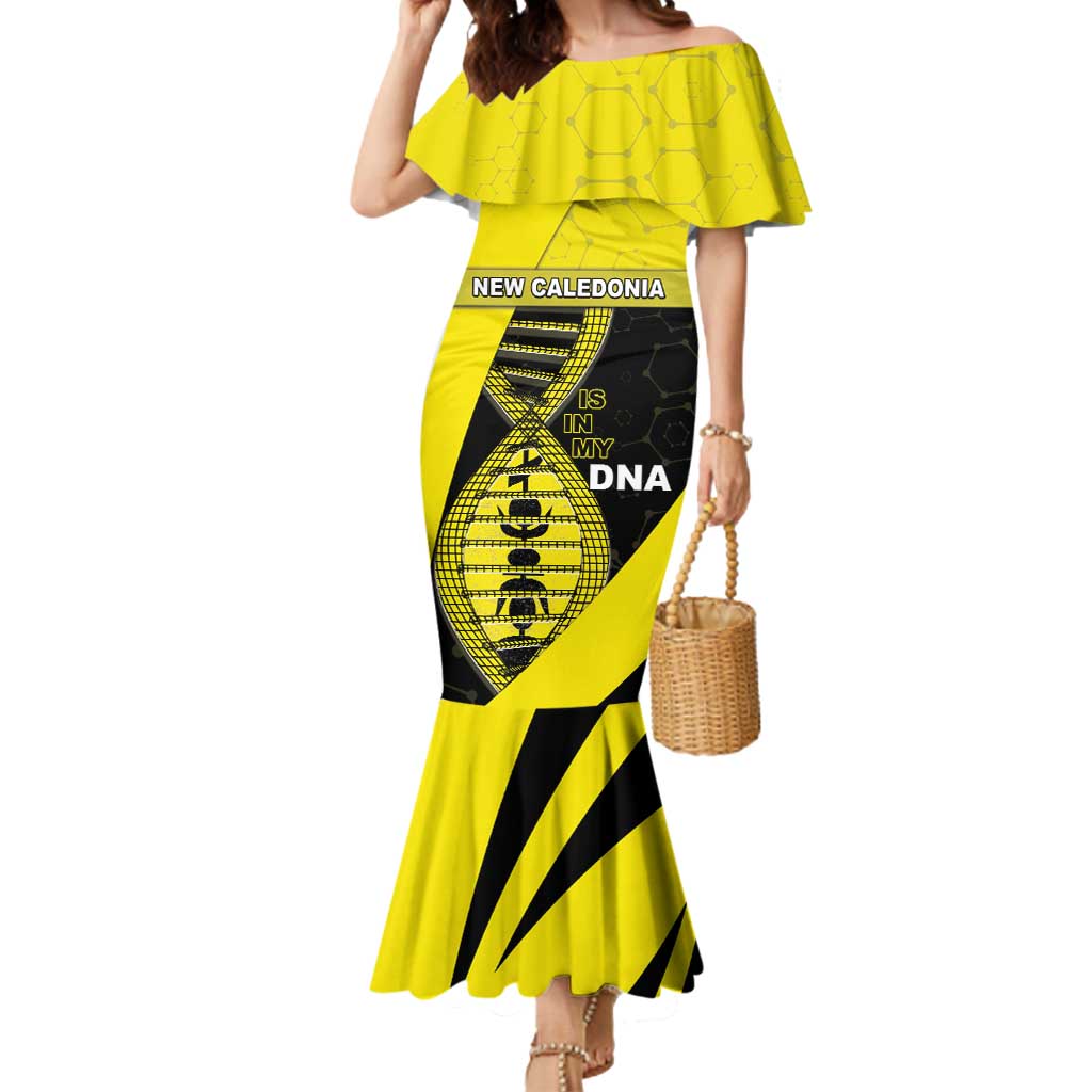 New Caledonia Is In My DNA Mermaid Dress - Polynesian Pride