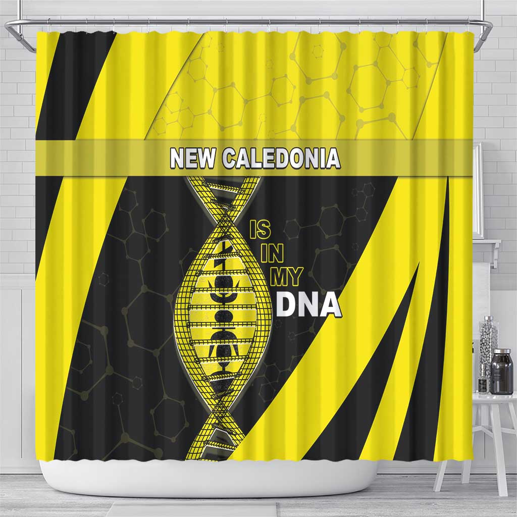 New Caledonia Is In My DNA Shower Curtain - Polynesian Pride