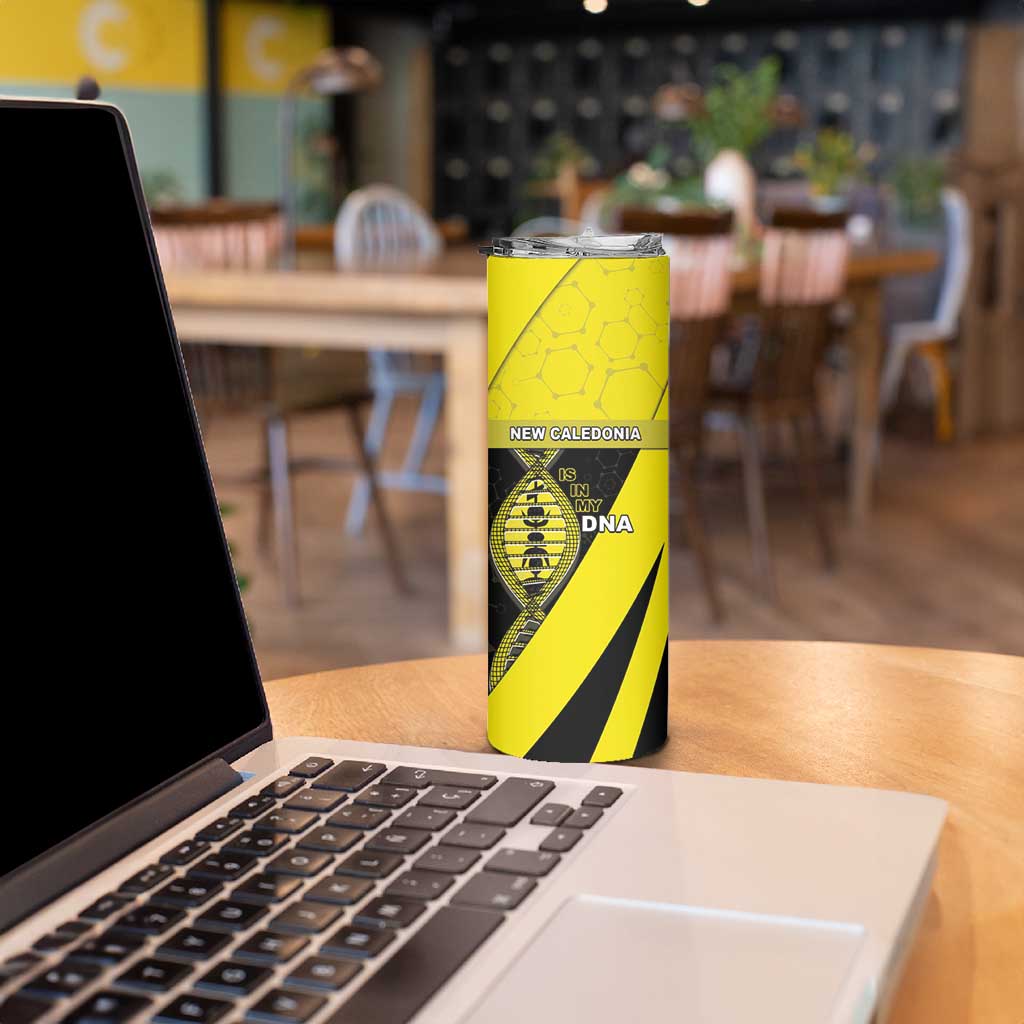 New Caledonia Is In My DNA Skinny Tumbler - Polynesian Pride