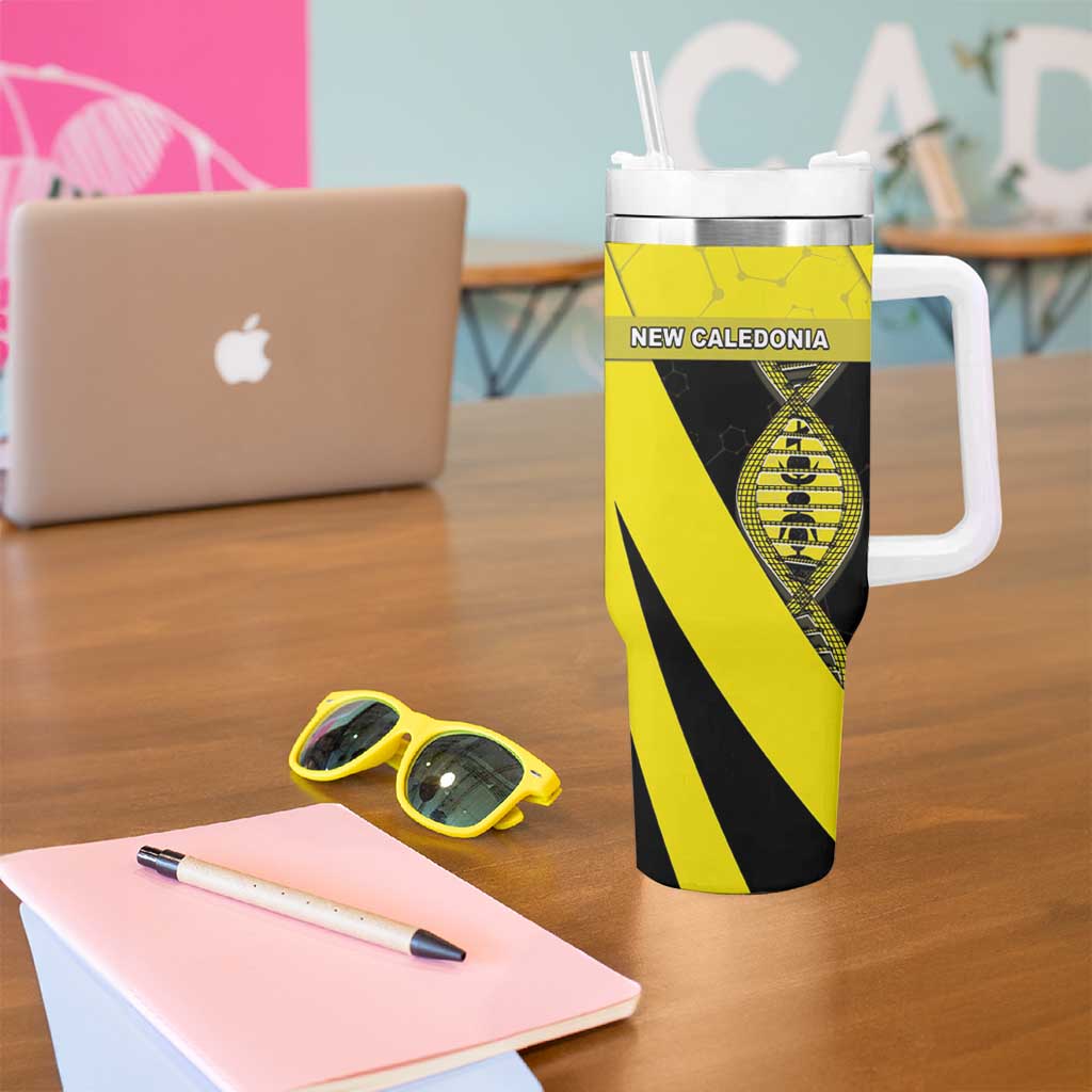 New Caledonia Is In My DNA Tumbler With Handle - Polynesian Pride