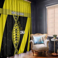 New Caledonia Is In My DNA Window Curtain - Polynesian Pride