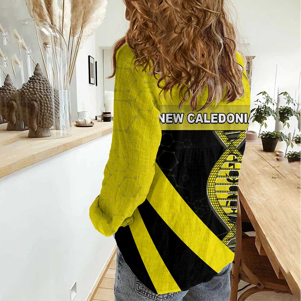 New Caledonia Is In My DNA Women Casual Shirt - Polynesian Pride