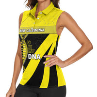 New Caledonia Is In My DNA Women Sleeveless Polo Shirt - Polynesian Pride