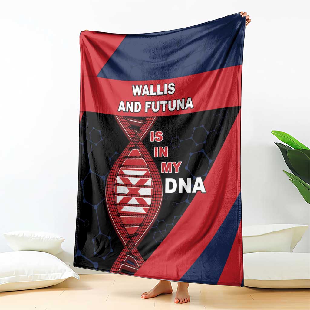 Wallis And Futuna Is In My DNA Blanket - Polynesian Pride