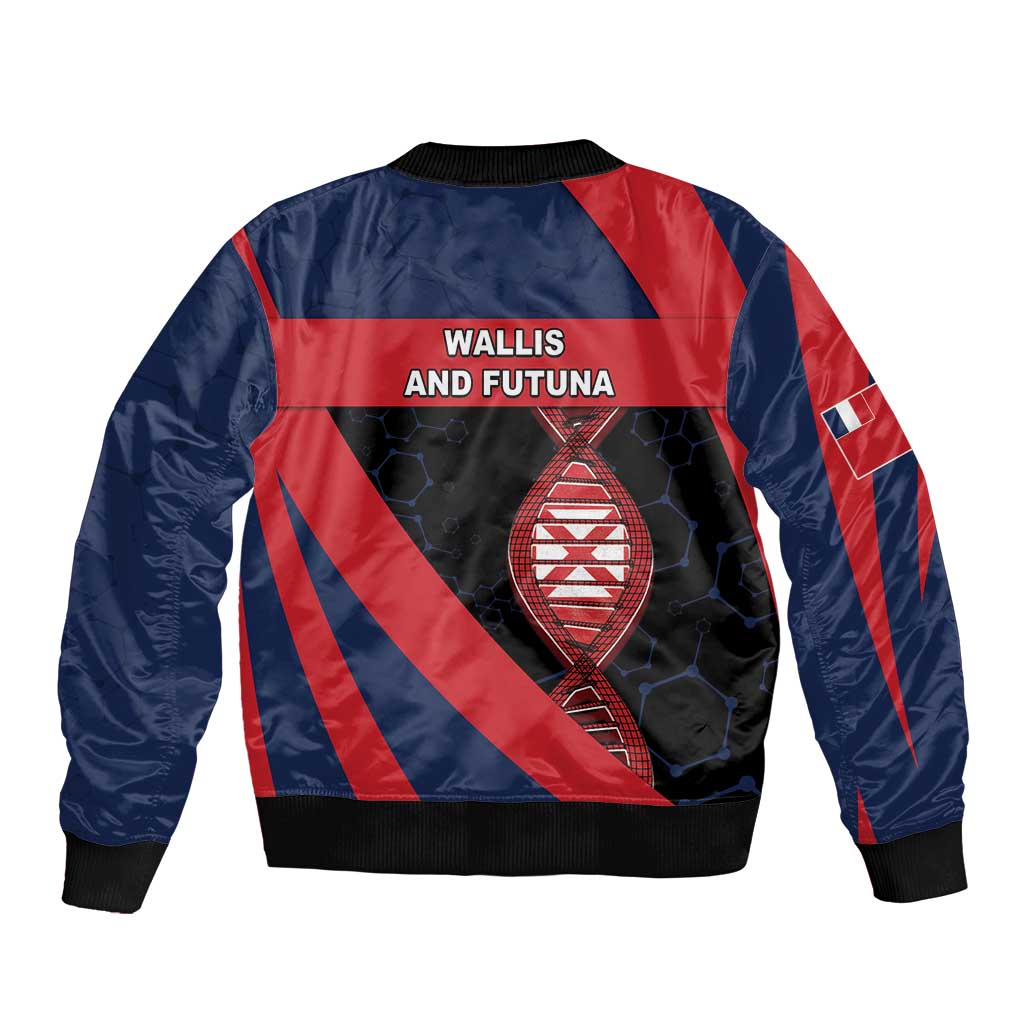Wallis And Futuna Is In My DNA Bomber Jacket - Polynesian Pride