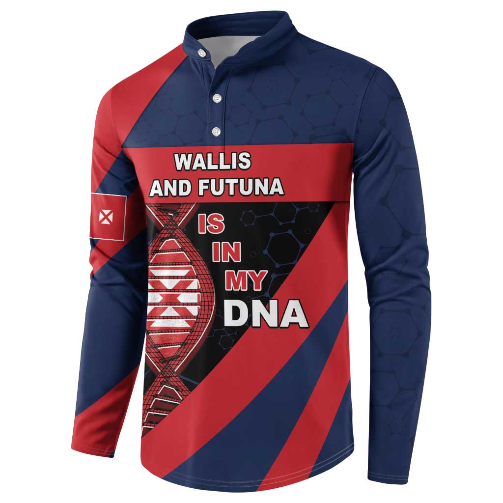 Wallis And Futuna Is In My DNA Button Sweatshirt - Polynesian Pride