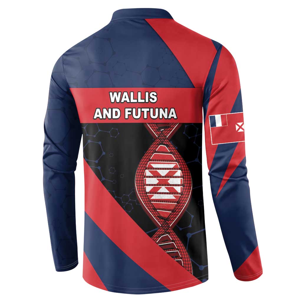 Wallis And Futuna Is In My DNA Button Sweatshirt - Polynesian Pride