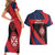 Wallis And Futuna Is In My DNA Couples Matching Short Sleeve Bodycon Dress and Hawaiian Shirt - Polynesian Pride