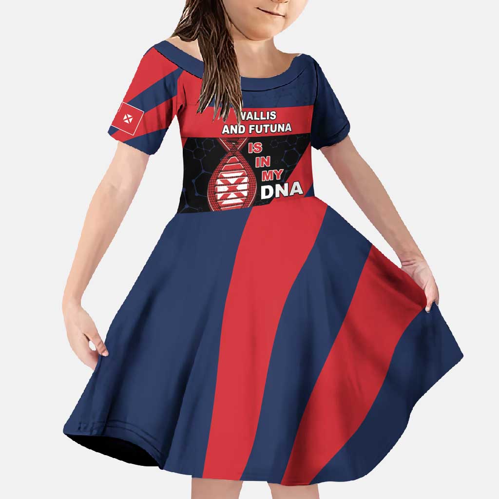 Wallis And Futuna Is In My DNA Family Matching Mermaid Dress and Hawaiian Shirt - Polynesian Pride