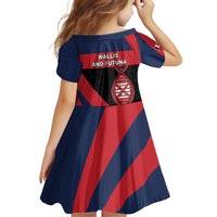 Wallis And Futuna Is In My DNA Family Matching Off Shoulder Short Dress and Hawaiian Shirt - Polynesian Pride