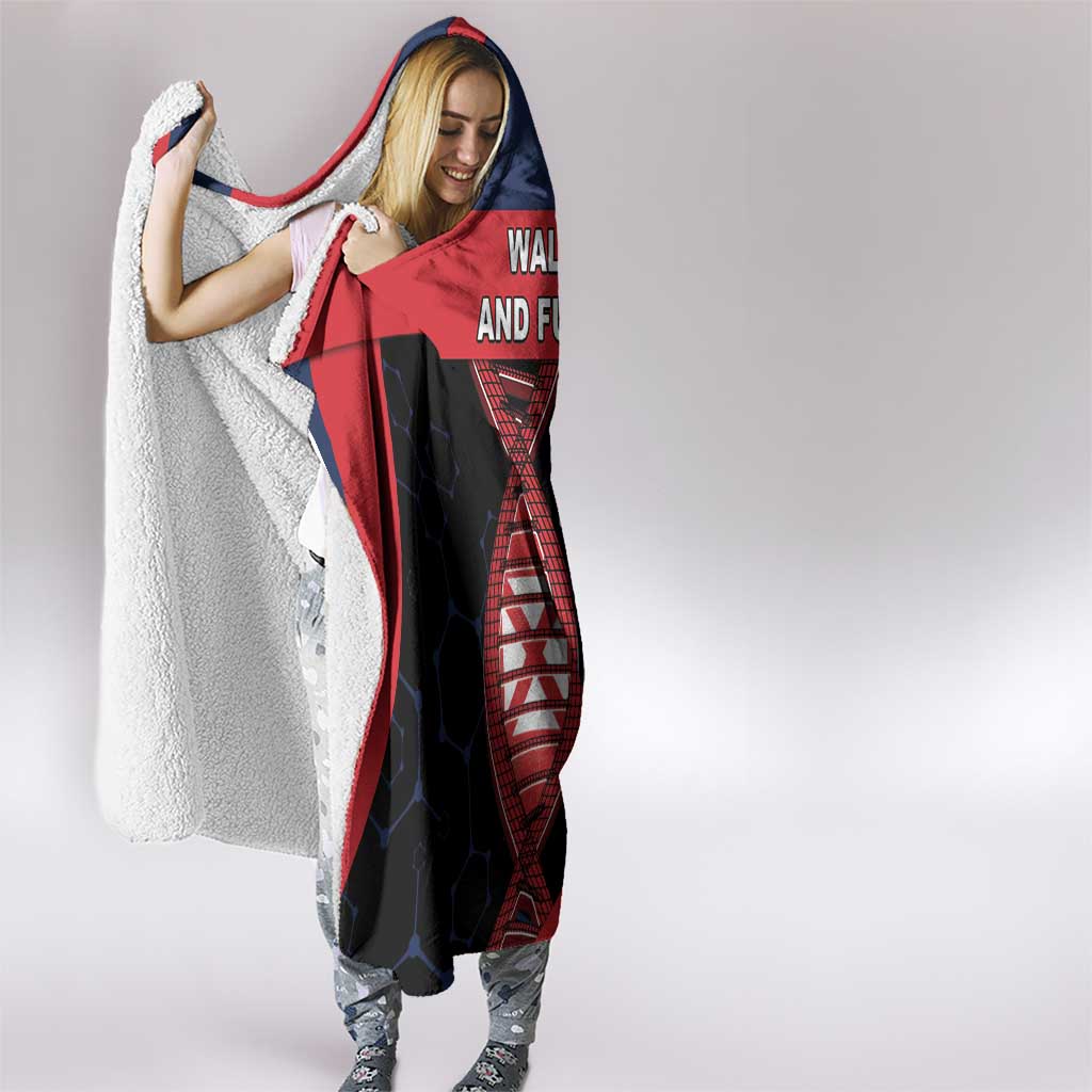 Wallis And Futuna Is In My DNA Hooded Blanket - Polynesian Pride