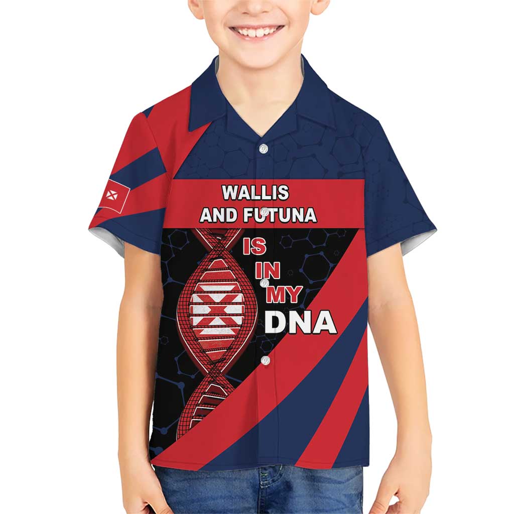 Wallis And Futuna Is In My DNA Kid Hawaiian Shirt - Polynesian Pride