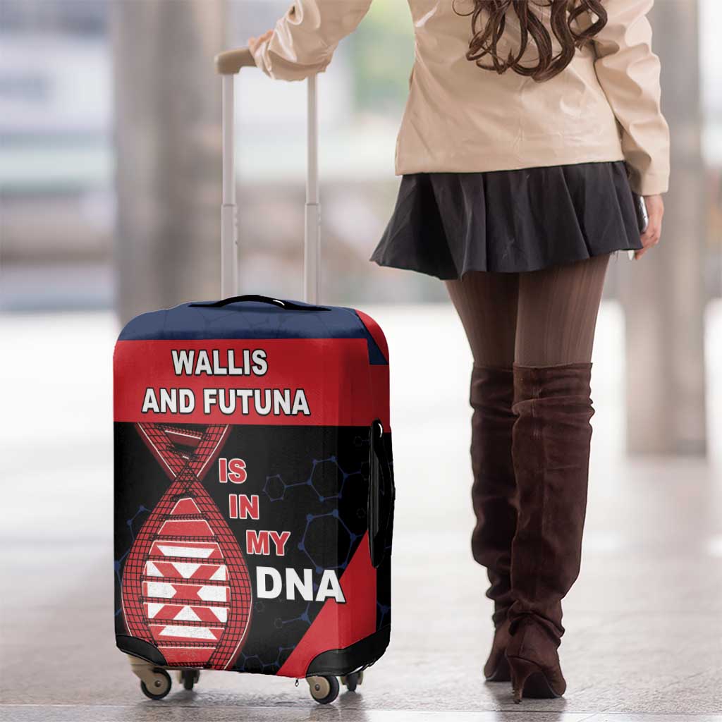 Wallis And Futuna Is In My DNA Luggage Cover - Polynesian Pride
