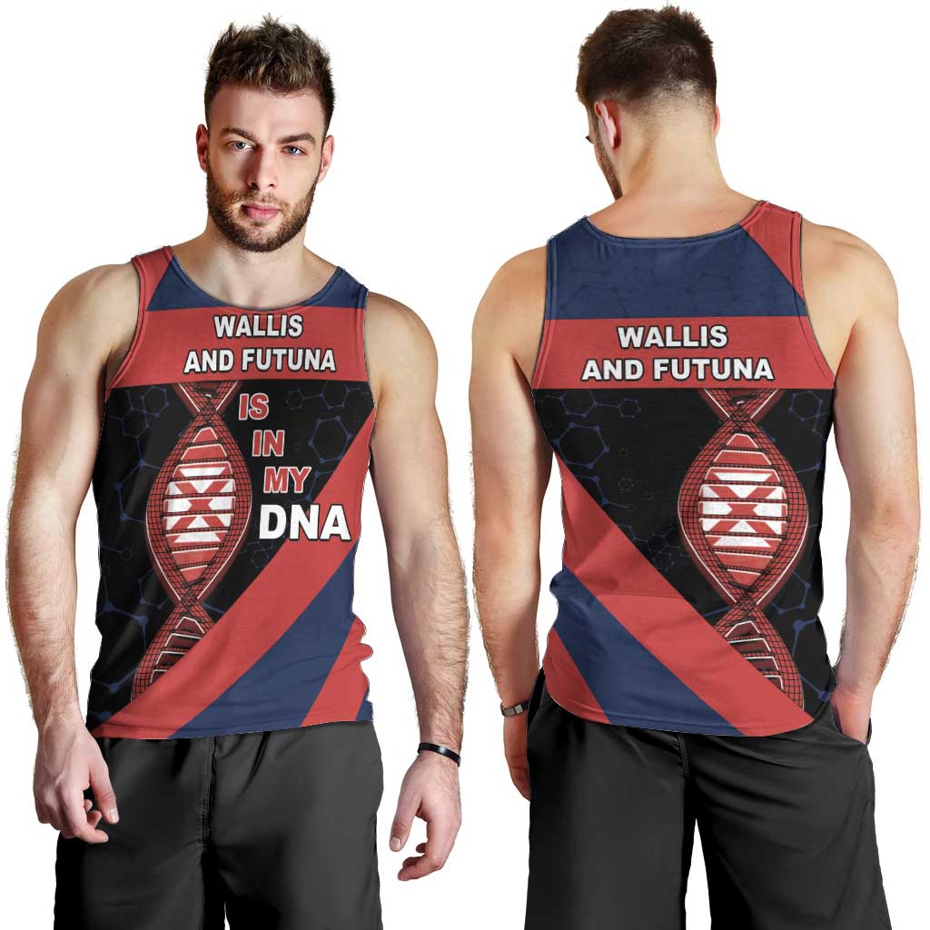 Wallis And Futuna Is In My DNA Men Tank Top - Polynesian Pride