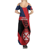 Wallis And Futuna Is In My DNA Summer Maxi Dress - Polynesian Pride