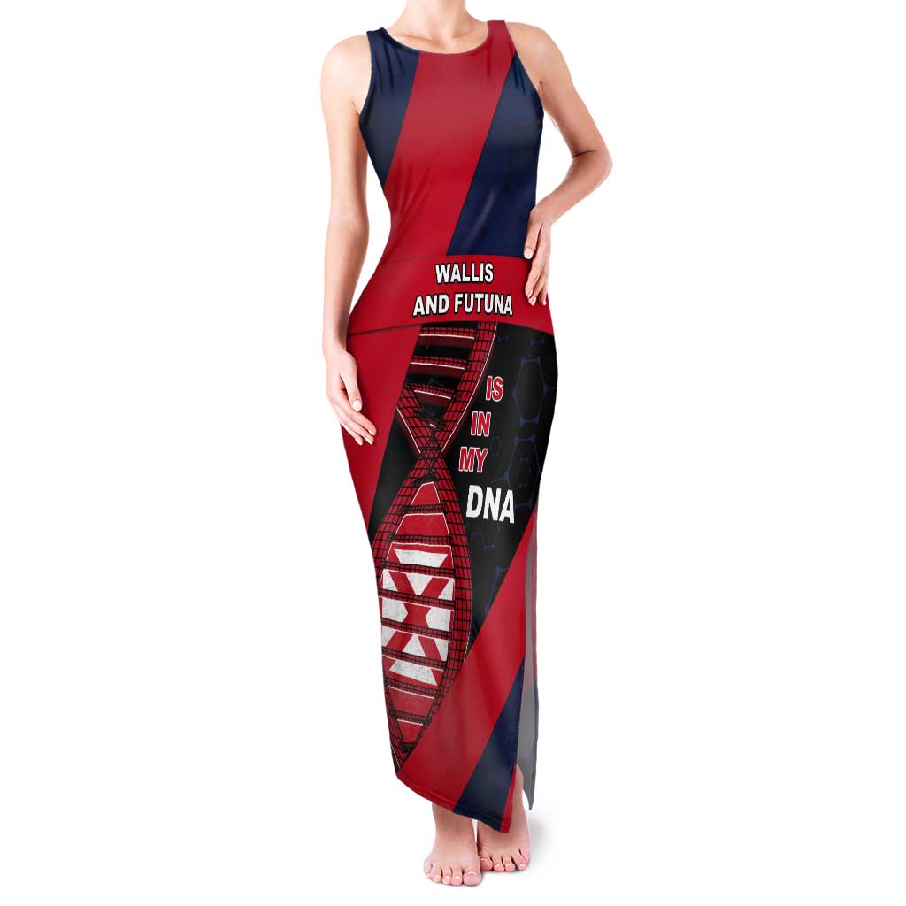 Wallis And Futuna Is In My DNA Tank Maxi Dress - Polynesian Pride