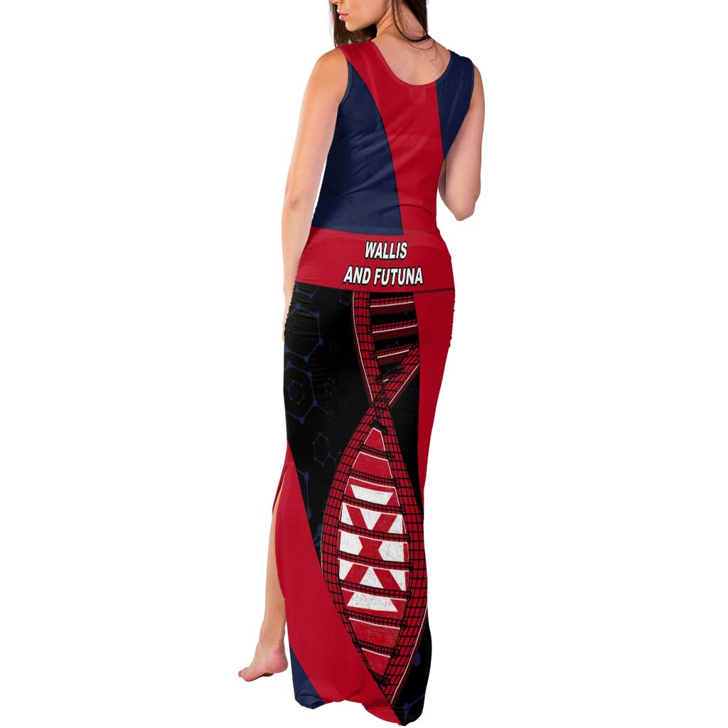 Wallis And Futuna Is In My DNA Tank Maxi Dress - Polynesian Pride