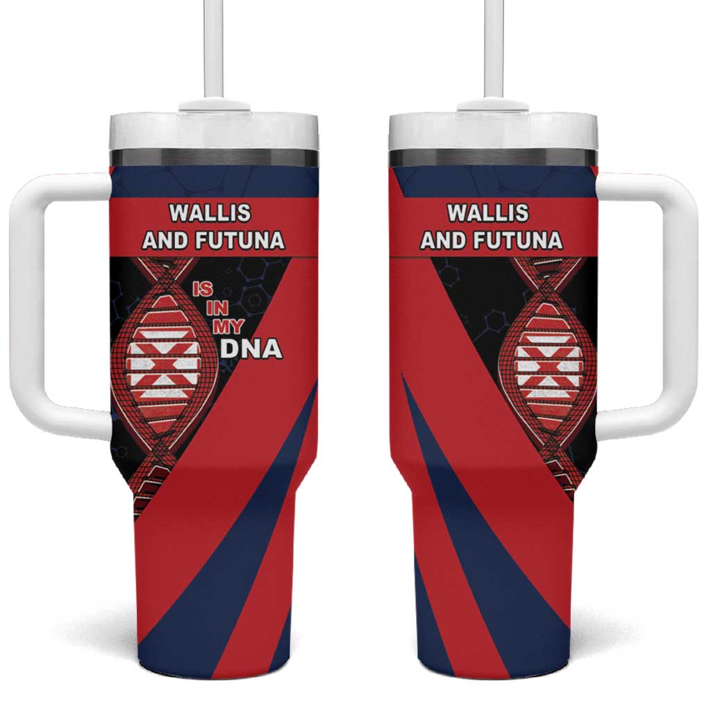 Wallis And Futuna Is In My DNA Tumbler With Handle - Polynesian Pride