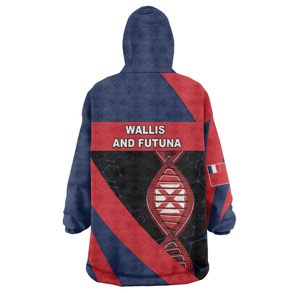 Wallis And Futuna Is In My DNA Wearable Blanket Hoodie - Polynesian Pride