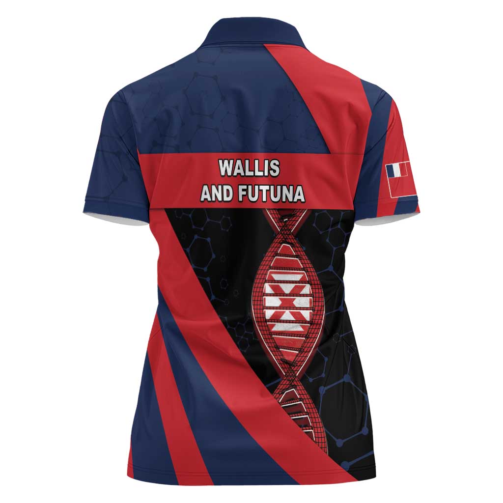 Wallis And Futuna Is In My DNA Women Polo Shirt - Polynesian Pride