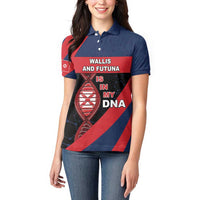 Wallis And Futuna Is In My DNA Women Polo Shirt - Polynesian Pride