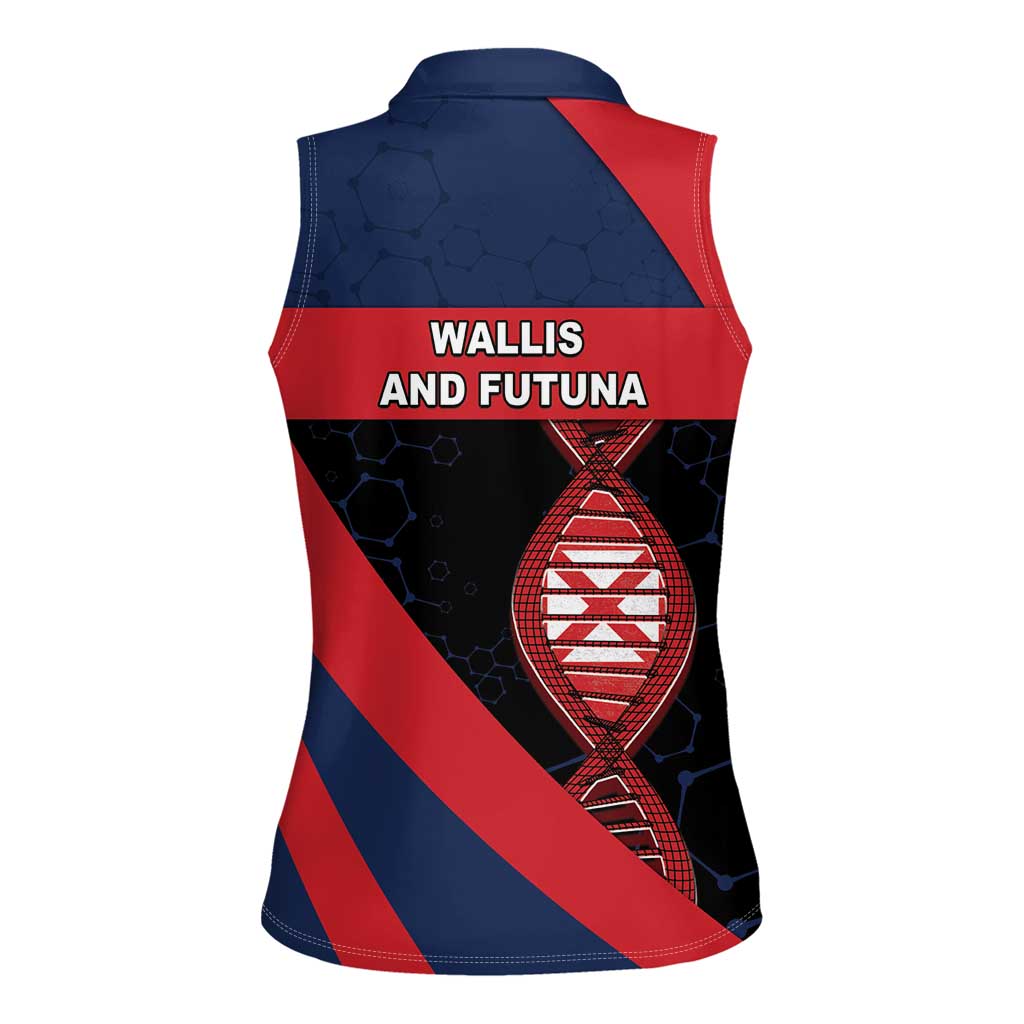 Wallis And Futuna Is In My DNA Women Sleeveless Polo Shirt - Polynesian Pride