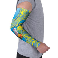 Personalised Palau Biib Bird Arm Sleeves Rur Flower And Rock Islands Patterns