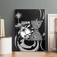 Guam Liberation Day Canvas Wall Art Black White Latte Stone Tribal Patterns