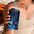 New Zealand Matariki 4 in 1 Can Cooler Tumbler Maori Tui Bird Blue Galaxy