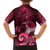 New Zealand Matariki Family Matching Tank Maxi Dress and Hawaiian Shirt Maori Tui Bird Magenta Galaxy