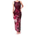 New Zealand Matariki Family Matching Tank Maxi Dress and Hawaiian Shirt Maori Tui Bird Magenta Galaxy