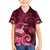New Zealand Matariki Family Matching Tank Maxi Dress and Hawaiian Shirt Maori Tui Bird Magenta Galaxy