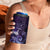 New Zealand Matariki 4 in 1 Can Cooler Tumbler Maori Tui Bird Purple Galaxy