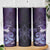 New Zealand Matariki Skinny Tumbler Maori Tui Bird Purple Galaxy