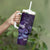 New Zealand Matariki Tumbler With Handle Maori Tui Bird Purple Galaxy