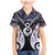 New Zealand Aotearoa Family Matching Mermaid Dress and Hawaiian Shirt Pikorua Single Twist Pink Paua Shell