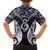 New Zealand Aotearoa Family Matching Tank Maxi Dress and Hawaiian Shirt Pikorua Single Twist Pink Paua Shell
