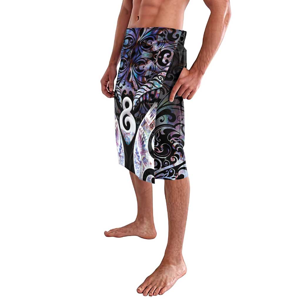 New Zealand Aotearoa Lavalava Pikorua Single Twist Pink Paua Shell