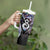 New Zealand Aotearoa Tumbler With Handle Pikorua Single Twist Pink Paua Shell