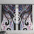 New Zealand Aotearoa Window Curtain Pikorua Single Twist Pink Paua Shell