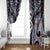 New Zealand Aotearoa Window Curtain Pikorua Single Twist Pink Paua Shell