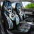 New Zealand Aotearoa Car Seat Cover Pikorua Single Twist Green Paua Shell