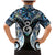 New Zealand Aotearoa Family Matching Mermaid Dress and Hawaiian Shirt Pikorua Single Twist Green Paua Shell