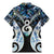New Zealand Aotearoa Family Matching Mermaid Dress and Hawaiian Shirt Pikorua Single Twist Green Paua Shell
