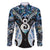 New Zealand Aotearoa Family Matching Mermaid Dress and Hawaiian Shirt Pikorua Single Twist Green Paua Shell